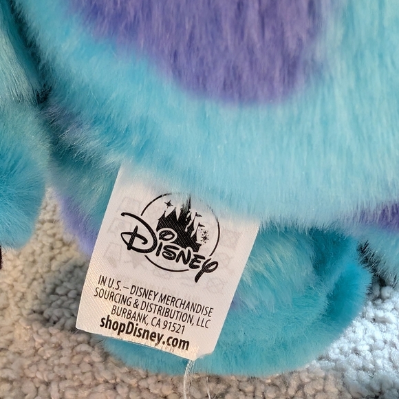 Disney Store Monsters Inc SULLEY Sullivan Pixar Blue Stuffed Animal Plush 12" - Picture 4 of 7